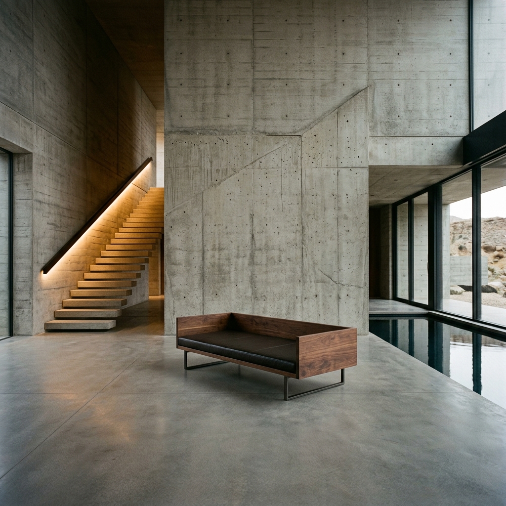 Interno architettonico progettato dallo Studio Tecnico Tagliatesta